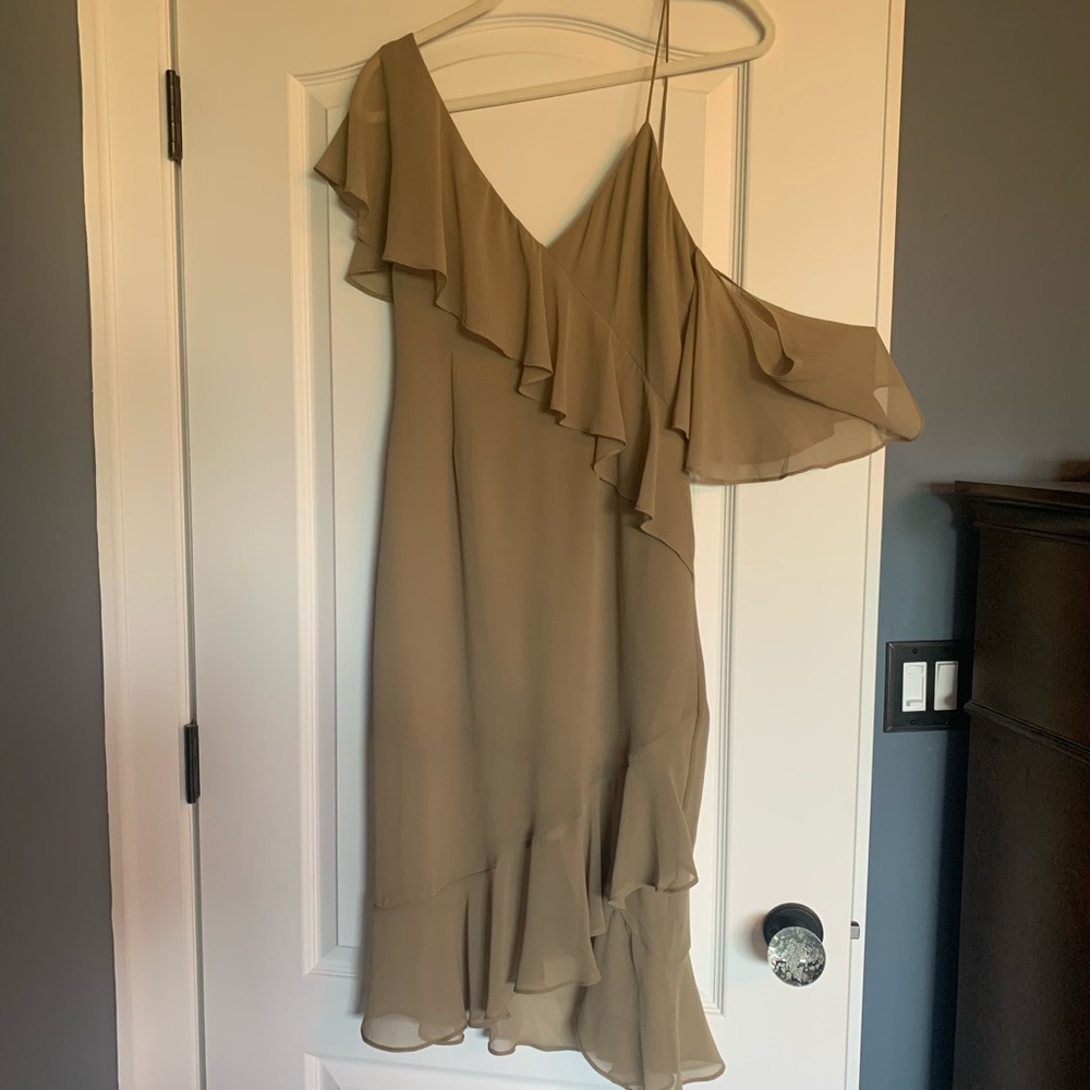 Chiffon double lined cocktail dress